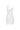 White Mini Dress with Asymmetric Strap Detail