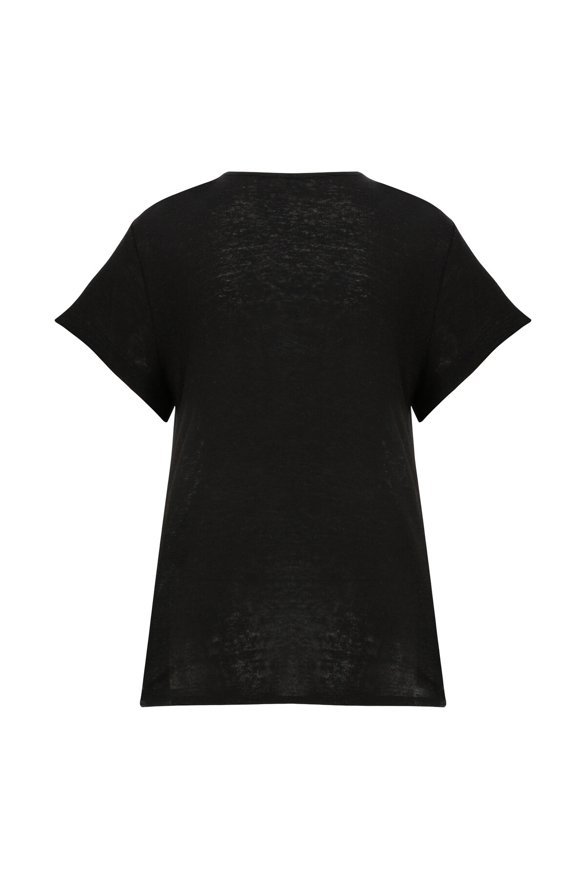 JODIE V-Neck Black T-Shirt