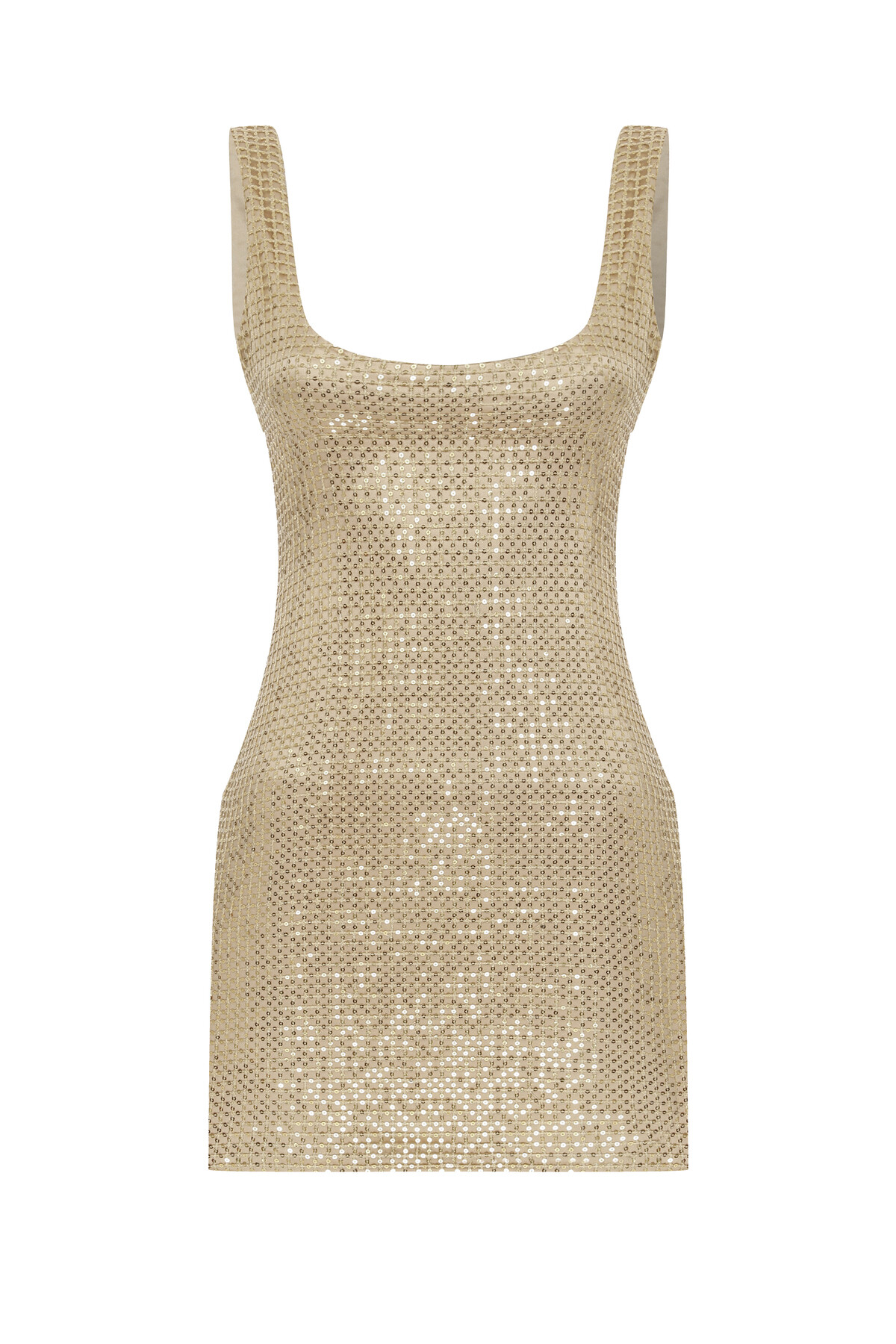 IZABEL Sequin Detailed Netted Dress