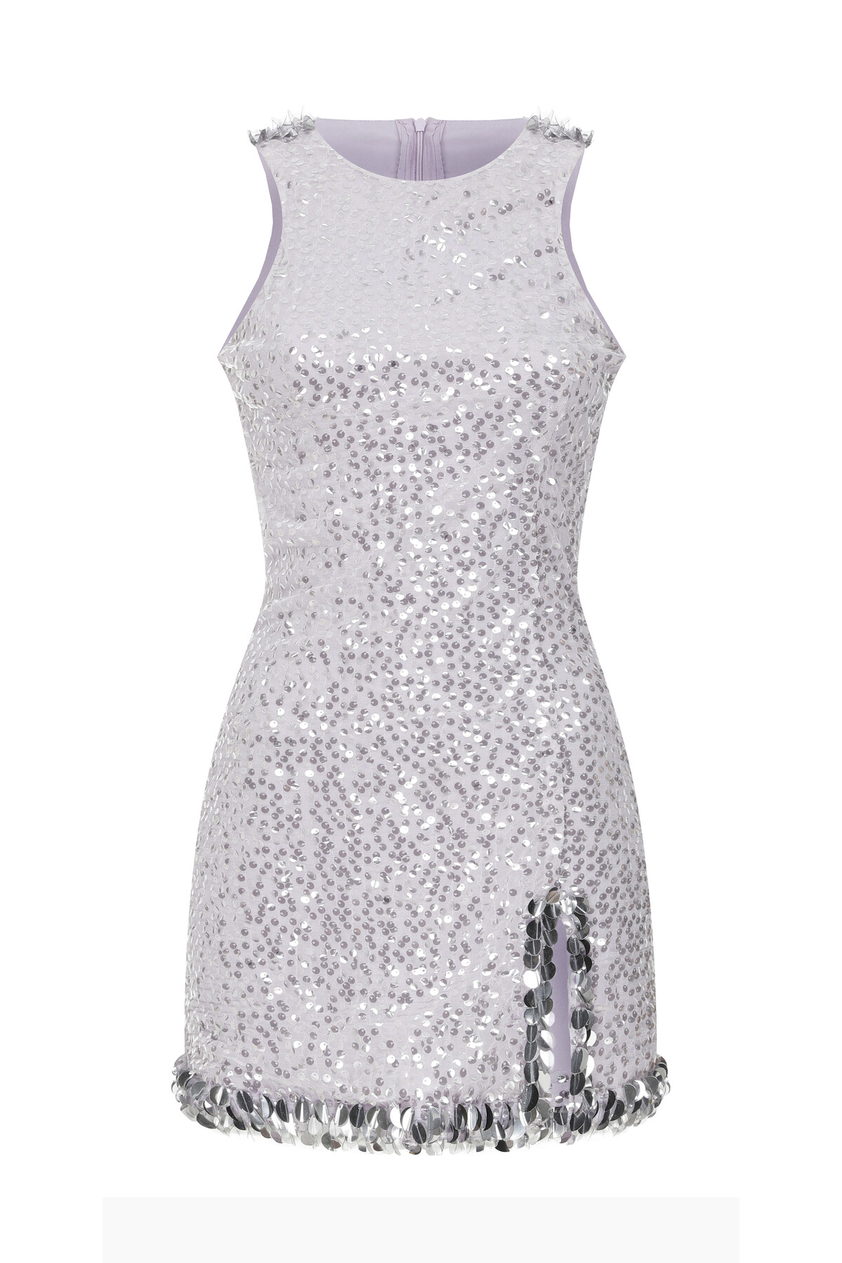 MONA Sequin Slit Detailed Dress